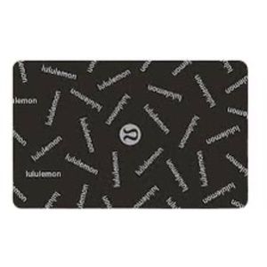 $100 Lululemon gift card